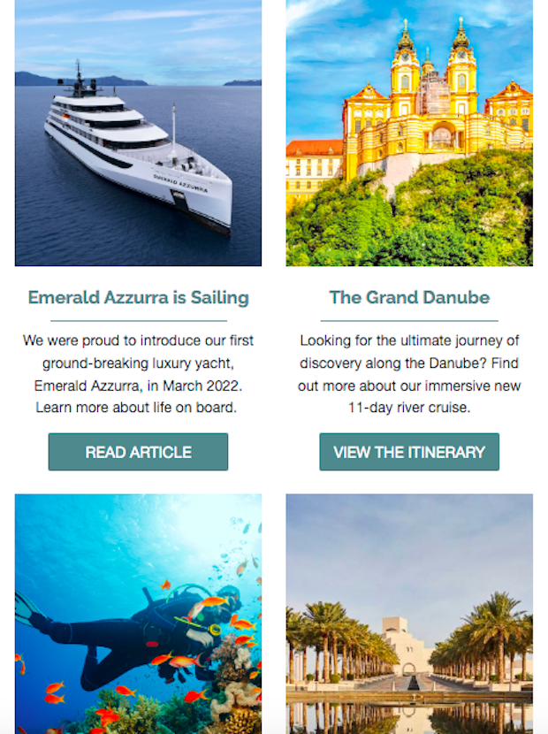 Emerald Cruises: EmeraldEXPLORER Loyalty Magazine